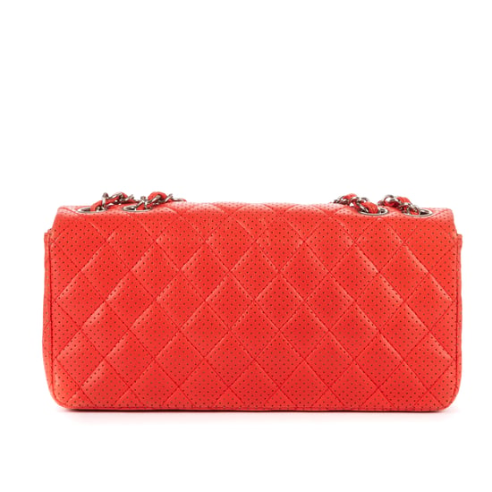 East West Perforated Flap Schoudertas - Image 4
