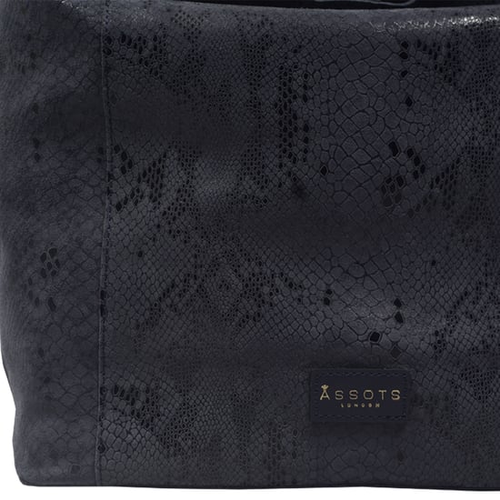 'Esme' Python Snake Real Leather Slouchy Hobo Bag - Image 2