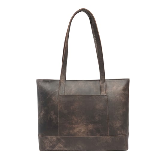 MILLIE' Real Leather Designer Tote Work Bag - Image 4