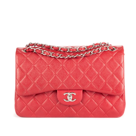 Classic Double Flap Jumbo Shoulder Bag - Image 1