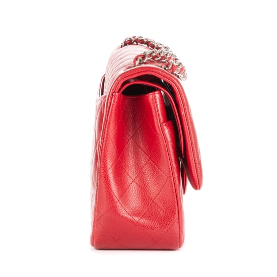 Classic Double Flap Jumbo Shoulder Bag - Image 5