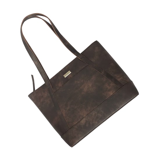 EVELYN' Real Leather Designer Tote Work Bag - Image 4
