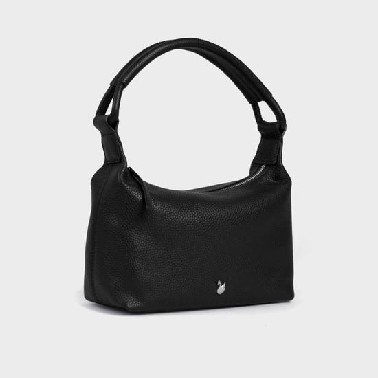 'CITY BAG' Soft Pebble Grain Real Leather Shoulder Bag - Image 2