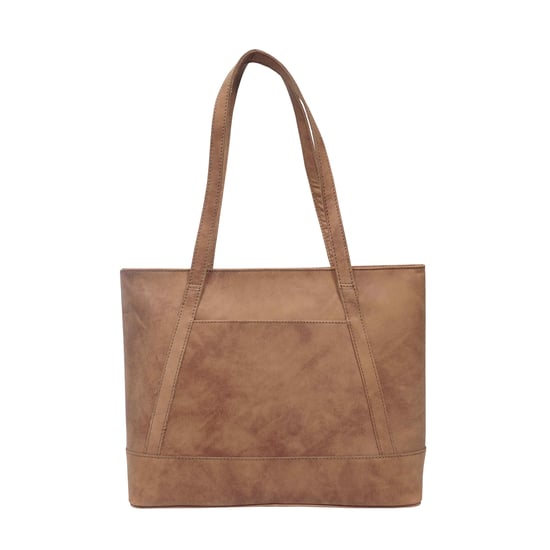 EVELYN' Real Leather Designer Tote Work Bag - Image 4