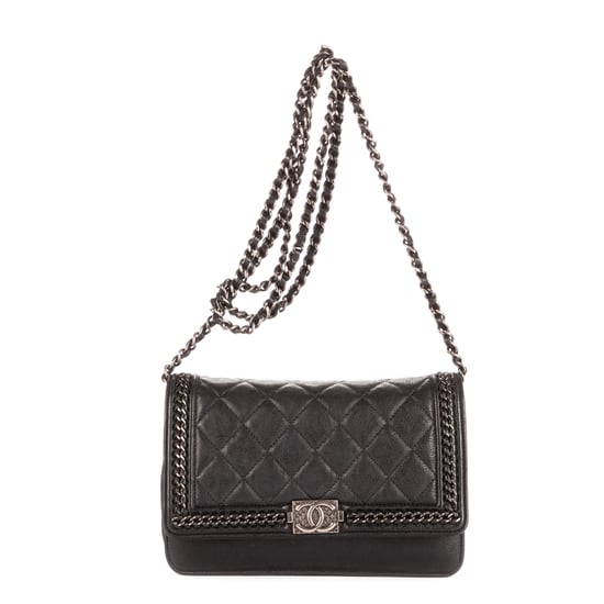 Chain Around Boy Wallet on Chain Shoulder Bag - Image 1
