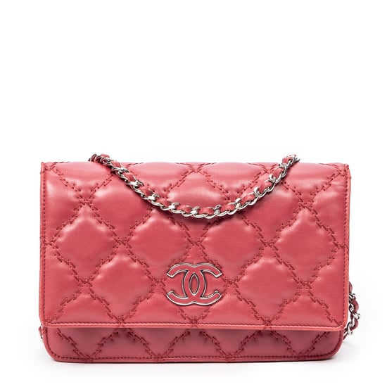 Double Stitch Hampton Wallet On Chain Schoudertas - Image 1