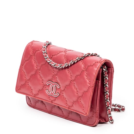 Double Stitch Hampton Wallet On Chain Schoudertas - Image 2