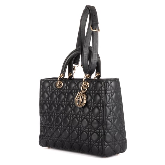 Large Lady Dior Zip GM Shoulder Bag - Image 2