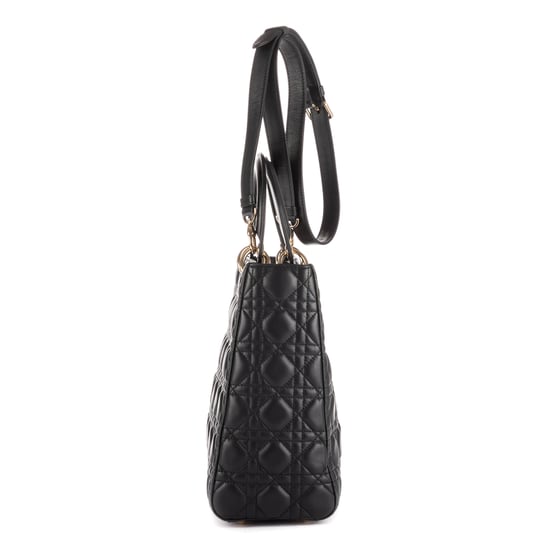 Large Lady Dior Zip GM Shoulder Bag - Image 5