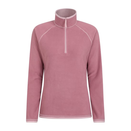 Mountain Warehouse Dames/Dames Montana Half Zip Fleece Top (Lichtroze) - Image 2