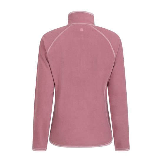 Mountain Warehouse Dames/Dames Montana Half Zip Fleece Top (Lichtroze) - Image 3