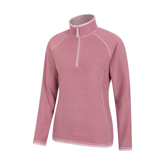Mountain Warehouse Dames/Dames Montana Half Zip Fleece Top (Lichtroze) - Image 4