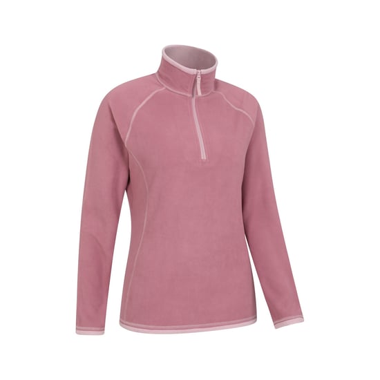 Mountain Warehouse Dames/Dames Montana Half Zip Fleece Top (Lichtroze) - Image 5