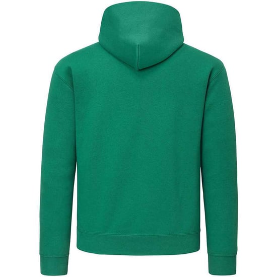 Fruit of the Loom katoenen herenhoodie (College Groen) - Image 2