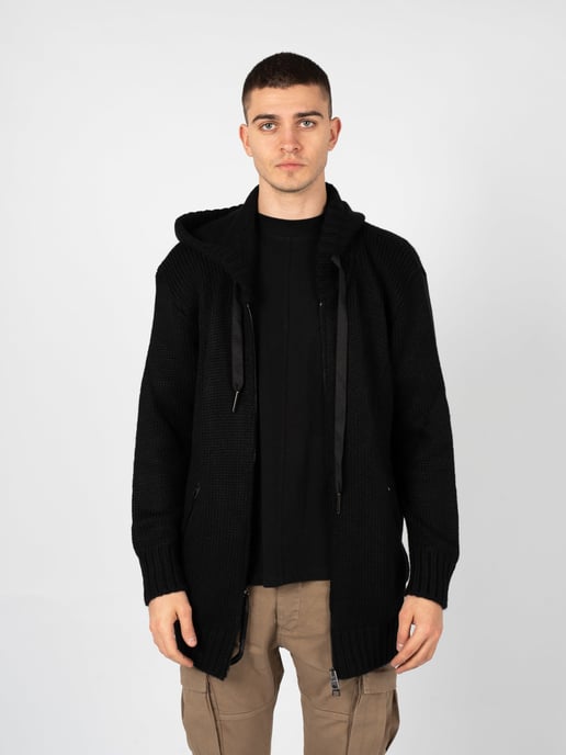 La Haine Inside Us Cardigan LM007 Men's Black - Image 3