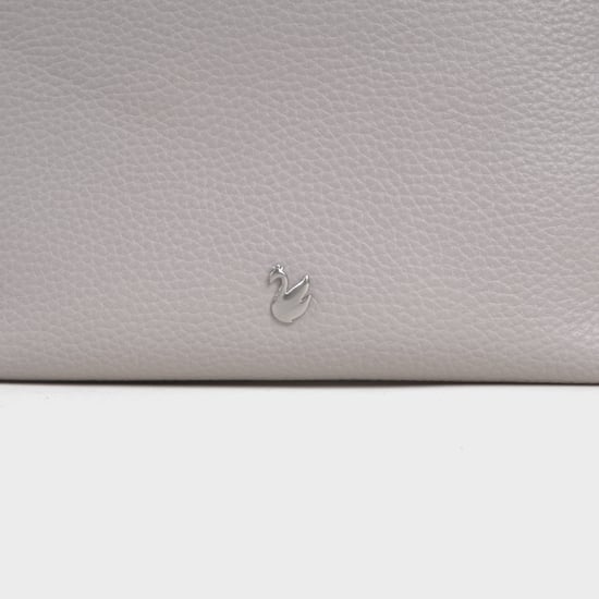 'CITY BAG' Soft Pebble Grain Real Leather Shoulder Bag - Image 2