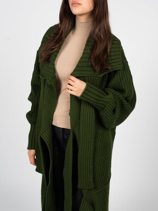 La Haine Inside Us Cardigan Unisex  damer   Grön - Image 4