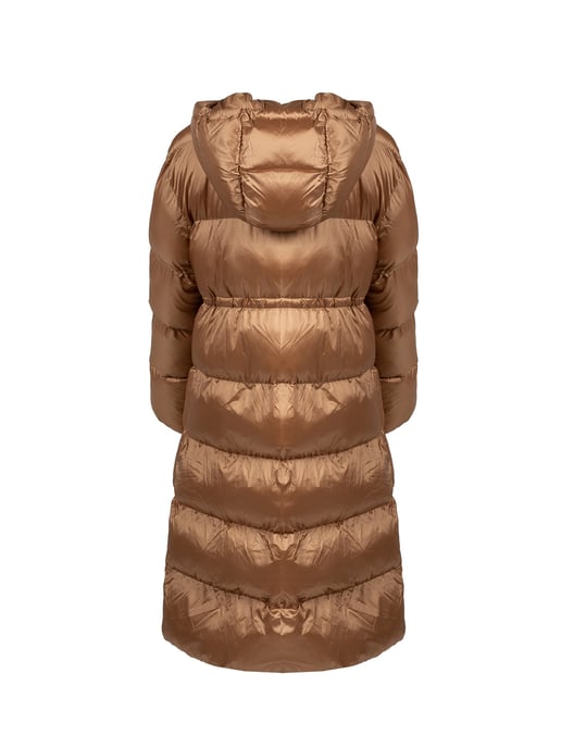 Pinko Coat Jstreet Woman's Beige - Image 4