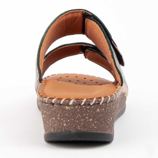 Purapiel Wedge Sandal Leida2 Silver - Image 5
