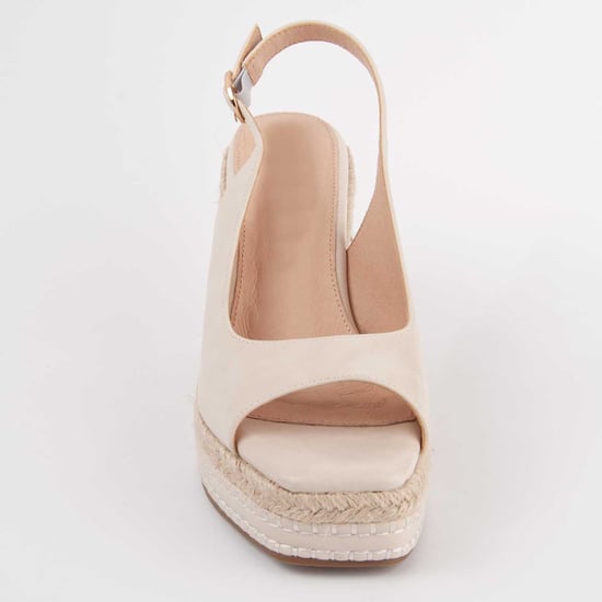 Montevita Sandalen Met Een Sleehak Salia Beige - Image 3