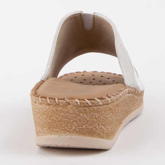 Purapiel Wedge Sandal Leida3 White - Image 5