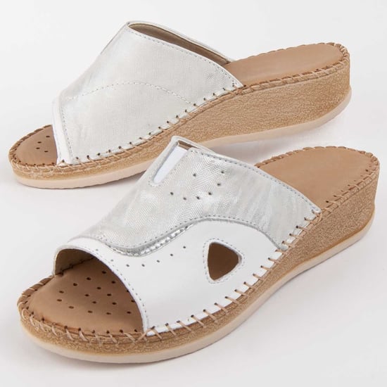 Purapiel Wedge Sandal Leida3 White - Image 6