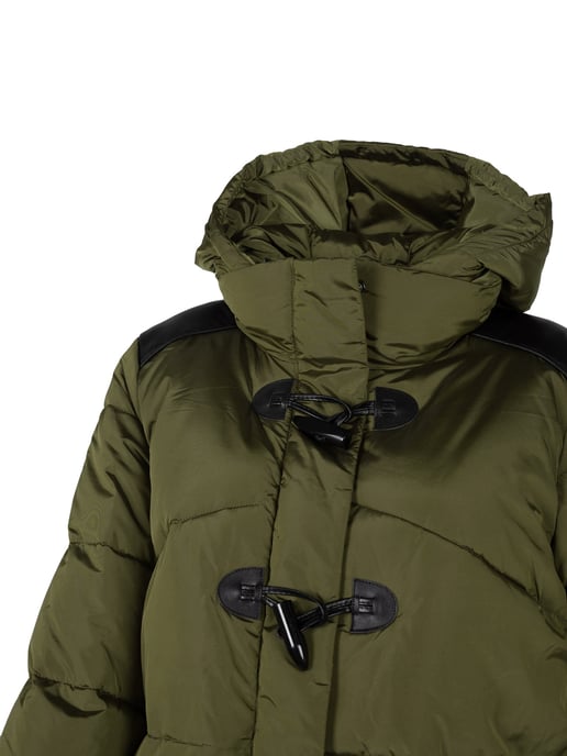 Pinko Jacka Rocky Parka  damer   Militärgrön - Image 3