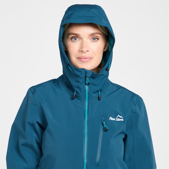 Peter Storm Women's Malham Stretch Waterproof Jacket with Adjustable Hood, Hiking Raincoat - Image 4