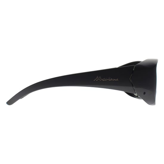 Montana Rectangle Unisex Matt Black G15 Polarized FO4 Fit Over Glasses Solglasögon - Image 4