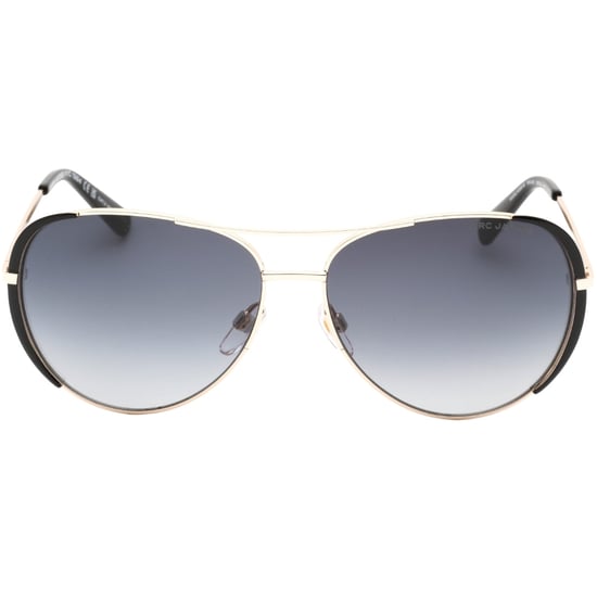 Marc Jacobs donkergrijze SF gouden zonnebril met lens - Image 1