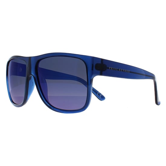 Prive Revaux Rectangle Mens Blue Blue Mirror Rover - Image 3