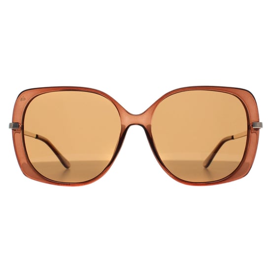 Prive Revaux Square Womens Latte Brown Gold Vintage Babe - Image 1