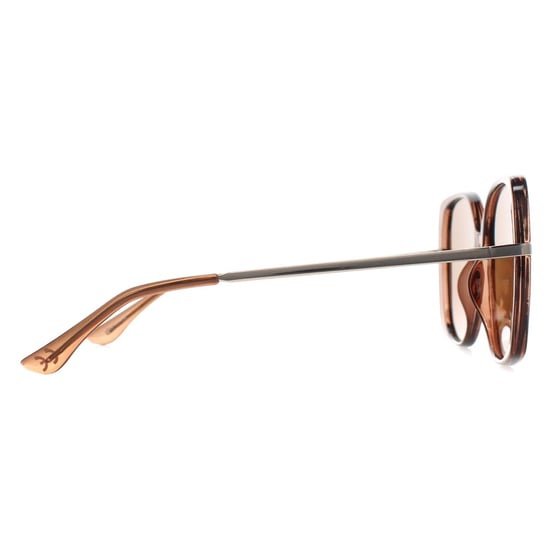 Prive Revaux Square Womens Latte Brown Gold Vintage Babe - Image 4