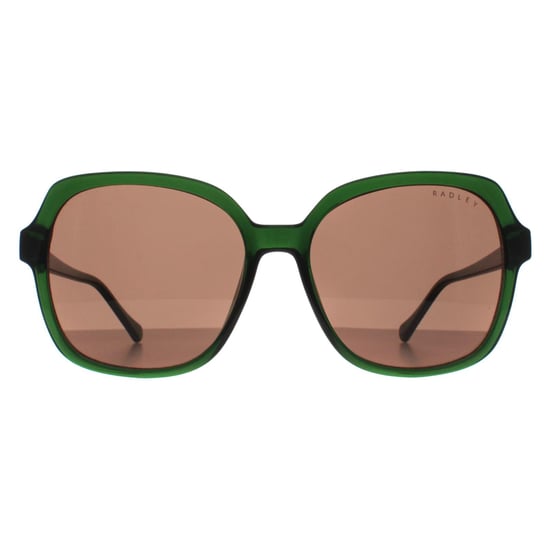 Radley Square Womens Transparant Donkergroen Bruin Phoenix 6505 - Image 2