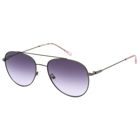 Calvin Klein paarse gradiëntlens gunmetal donkerzilveren zonnebril - Image 2