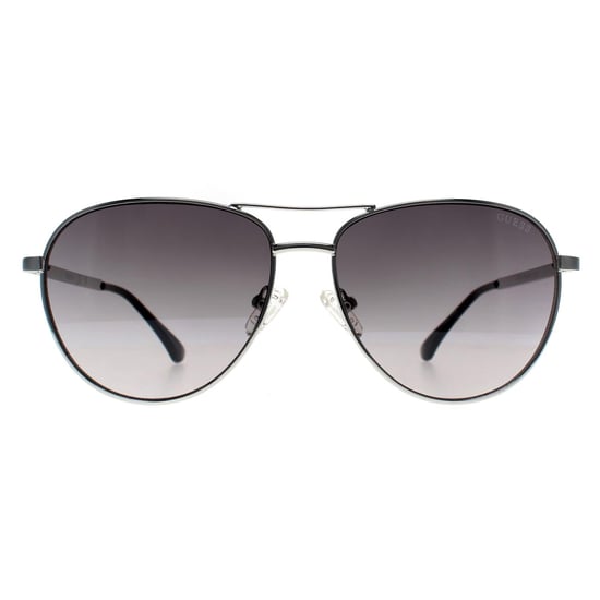 Guess Aviator Womens Shiny Light Nickeltin Grey Gradient GF6157 - Image 2