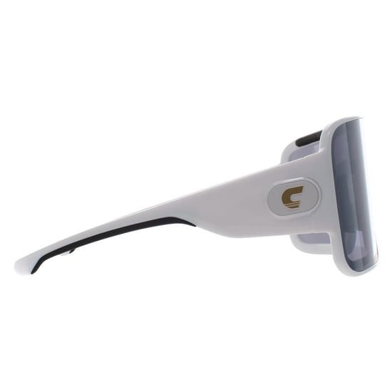 Carrera Shield Unisex Wit Zilver Spiegel Vlaglab 15 - Image 4