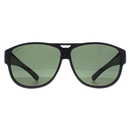 Montana Aviator Unisex Mat Grijs G15 Gepolariseerd FO6 Fit Over Bril Zonnebril - Image 2