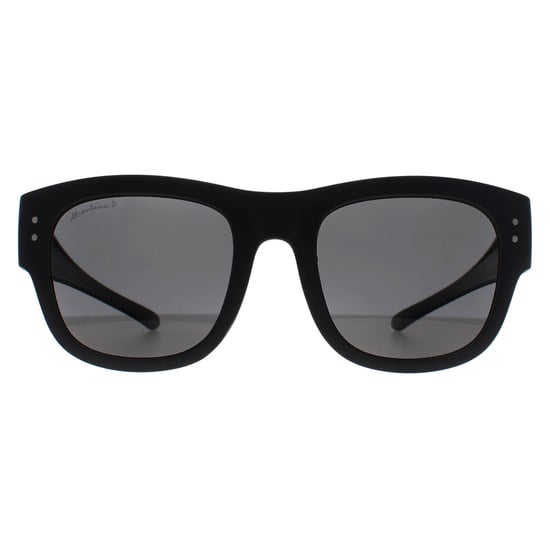 Montana Square Unisex Mat Zwart Rook Gepolariseerd FO7 Fit Over Bril Zonnebril - Image 2