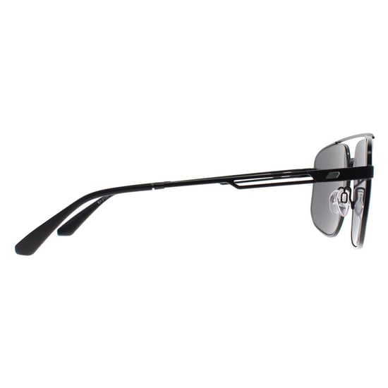 Emporio Armani Aviator Heren Mat Zwart Donkergrijs EA2139 - Image 4