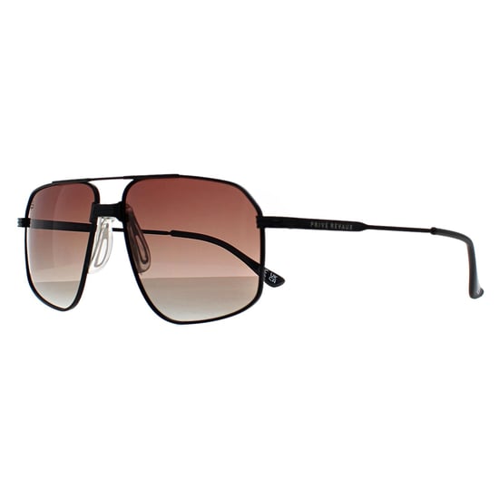 Prive Revaux Aviator Mens Caviar Black Brown Gradient Rico - Image 3