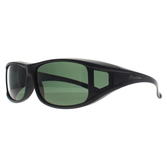 Montana Rechthoek Unisex Mat Zwart G15 Gepolariseerd FO5 Fit Over Bril Zonnebril - Image 3