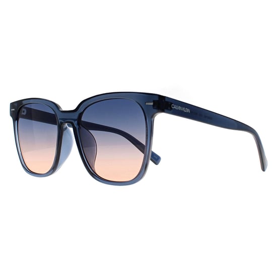 Calvin Klein Vierkante Vrouwen Kristal Marineblauw Perzik Kleurverloop CK20519S - Image 3