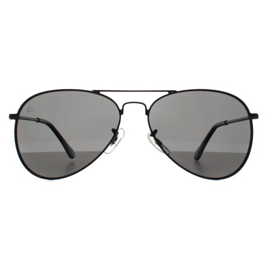 Prive Revaux Aviator Unisex Caviar Black Grey Commando Mini - Image 1