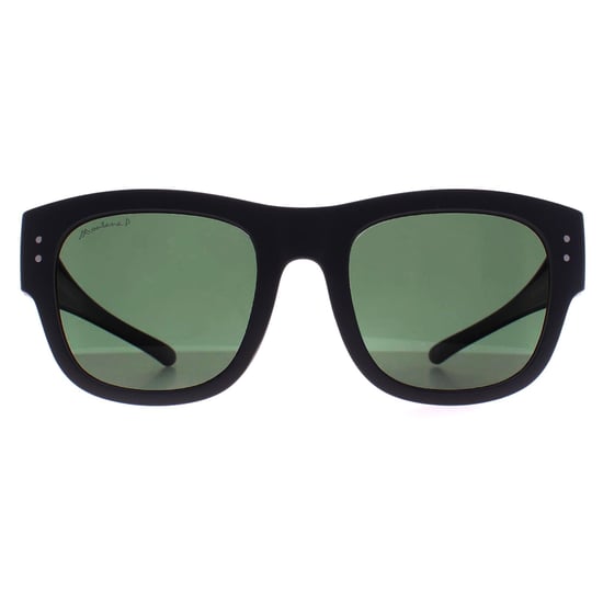 Montana Square Unisex Matte Grey G15 Polarized FO7 Fit Over Glasses Solglasögon - Image 2
