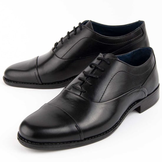 Purapiel Oxford Shoe Dario2 Black - Image 6