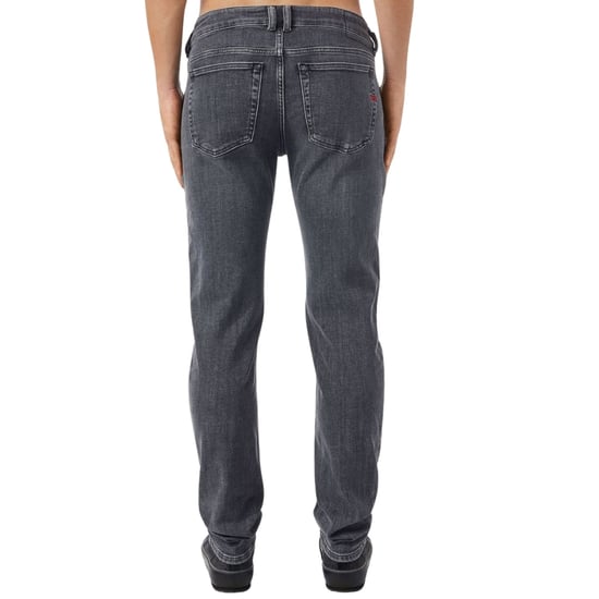 Diesel 1979 Sleenker donkergrijze vervaagde denimjeans - Image 2