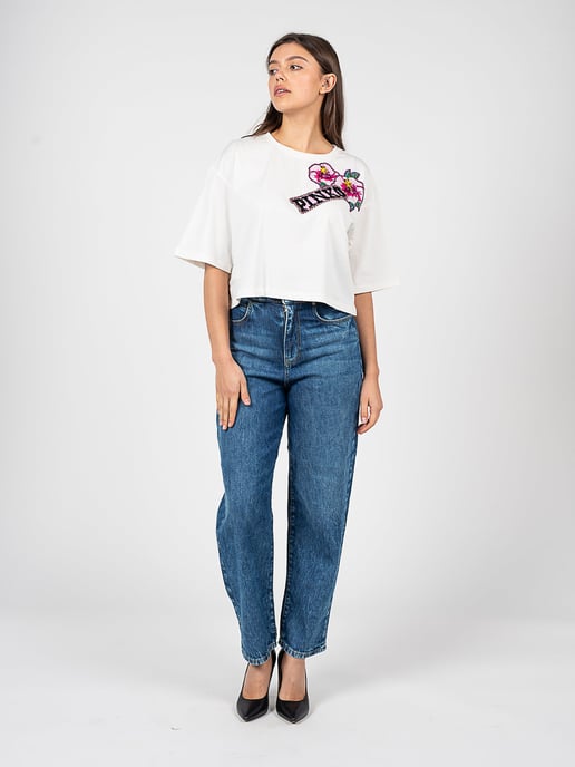 Pinko Jeans Stupendissima Woman's Blue - Image 2