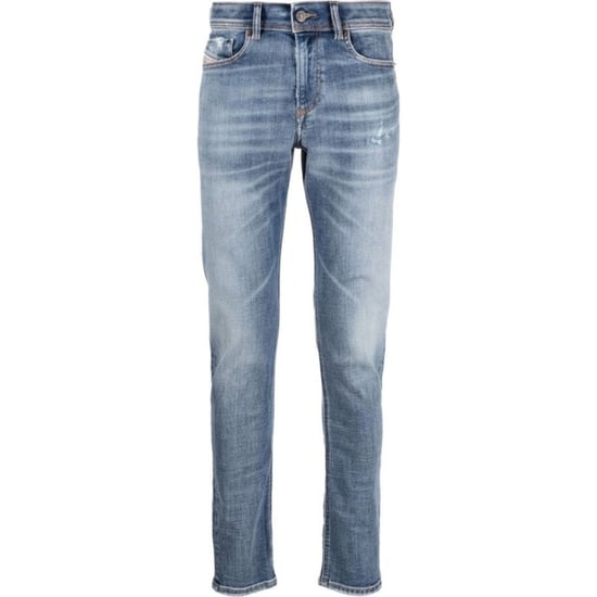 Diesel 1979 Sleenker Plain Light Blue Faded jeans jeans - Image 1