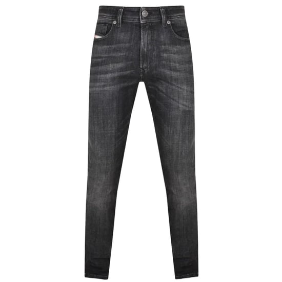 Diesel 1979 Sleenker zwarte vervaagde denimjeans - Image 1